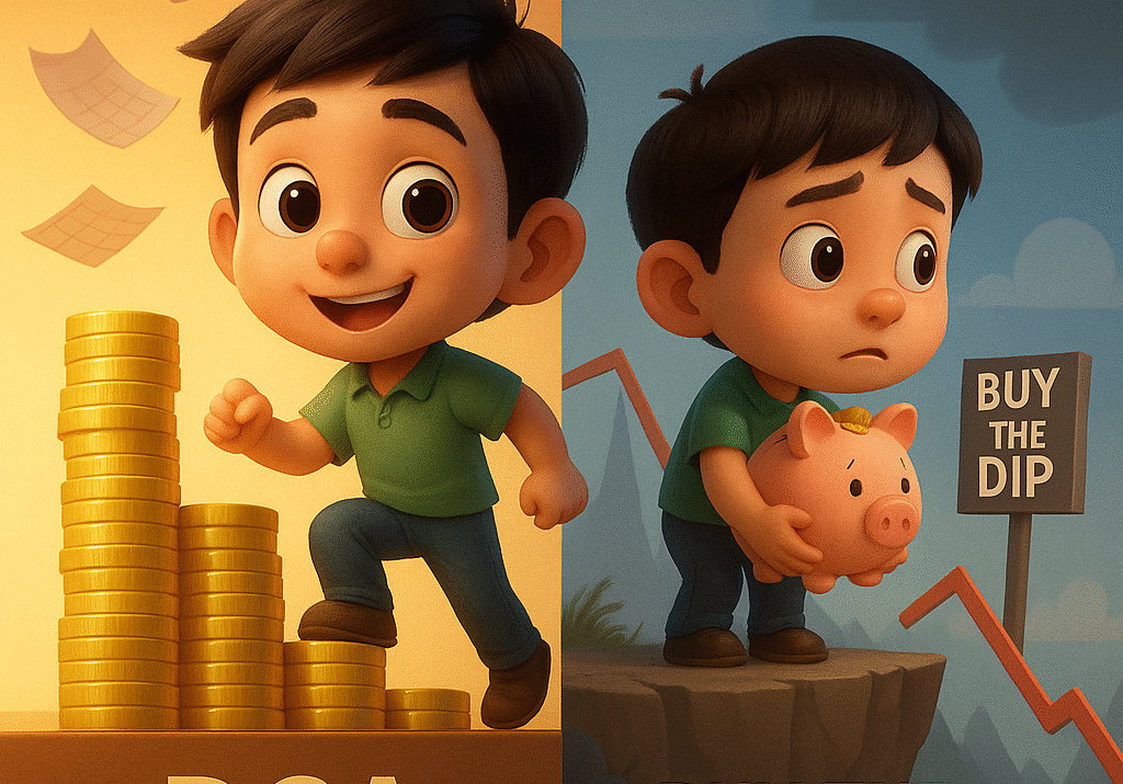 Buy the dip vs. Dollar cost averaging: You’ll be surprised