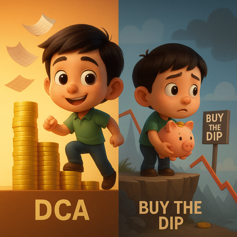 Buy the dip vs. Dollar cost averaging: You’ll be surprised